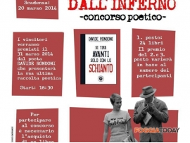 Foggia, concorso poetico alla Libreria Stilelibero „Concorso poetico alla Stilelibero: 'L'amore è un cane che viene dall'inferno'“ Foggia, concorso poetico alla Libreria Stilelibero „Concorso poetico alla Stilelibero: 'L'amore è un cane che viene dall'inferno'“